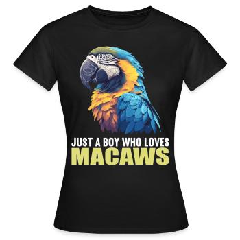 L’ère de l’ara - T-shirt Femme - noir - Devant - AI Model Female 172 dark (172cm)