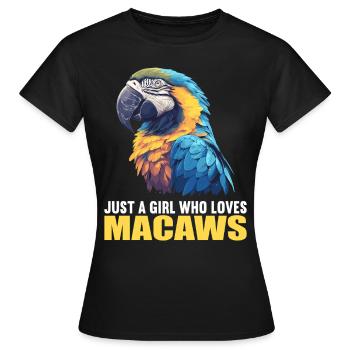 L’ère de l’ara - T-shirt Femme - noir - Devant - AI Model Female 172 dark (172cm)