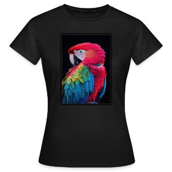 Aras Ara - Frauen T-Shirt - Schwarz - Vorne - AI Model Female 172 dark (172cm)