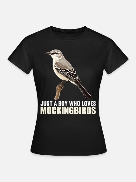 Spottdrosseln Spottdrossel - Frauen T-Shirt - Schwarz