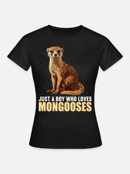 Mungos Mungo - Frauen T-Shirt - Schwarz