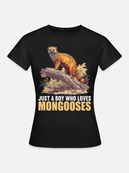 Mungos Mungo - Frauen T-Shirt - Schwarz