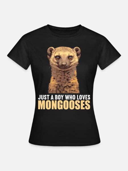 Mungos Mungo - Frauen T-Shirt - Schwarz