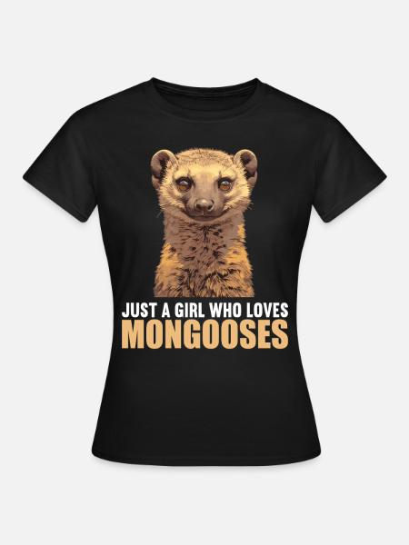 Mungos Mungo - Frauen T-Shirt - Schwarz