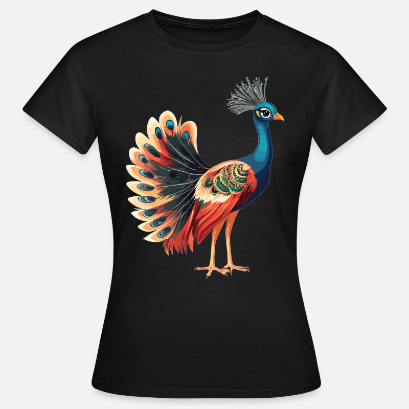 Peacocks Peacock - Women's T-Shirt - black