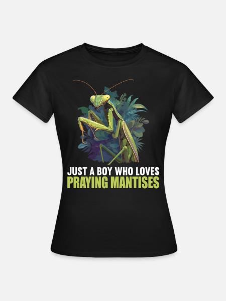 Gottesanbeterinnenen Gottesanbeterin - Frauen T-Shirt - Schwarz