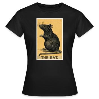Rat Rat - Women's T-Shirt - black - Front - AI Model Female 172 dark (172cm)
