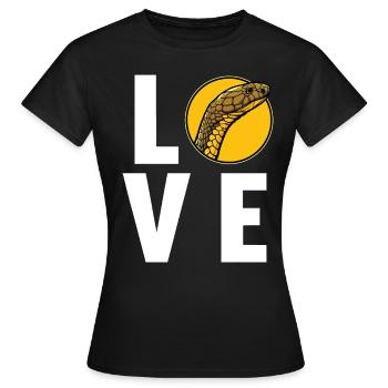 Cobras royaux Cobra royaux - T-shirt Femme - noir - Devant - AI Model Female 172 dark (172cm)