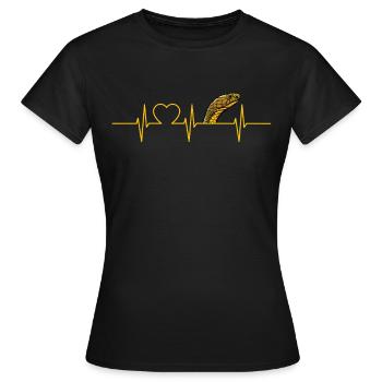 Cobras royaux Cobra royaux - T-shirt Femme - noir - Devant - AI Model Female 172 dark (172cm)