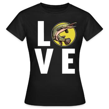 Alligator Pike Alligator Pike - T-shirt Femme - noir - Devant - AI Model Female 172 dark (172cm)