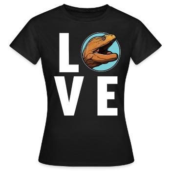 Moray eels Moray eel - Women's T-Shirt - black - Front - AI Model Female 172 dark (172cm)