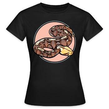 Gabon Vipers Gabon Vipers - Women's T-Shirt - black - Front - AI Model Female 172 dark (172cm)