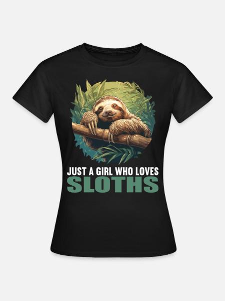 Paresseux Paresseux - T-shirt Femme - noir