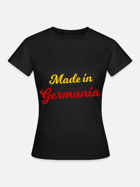 Made in Germania - Frauen T-Shirt - Schwarz
