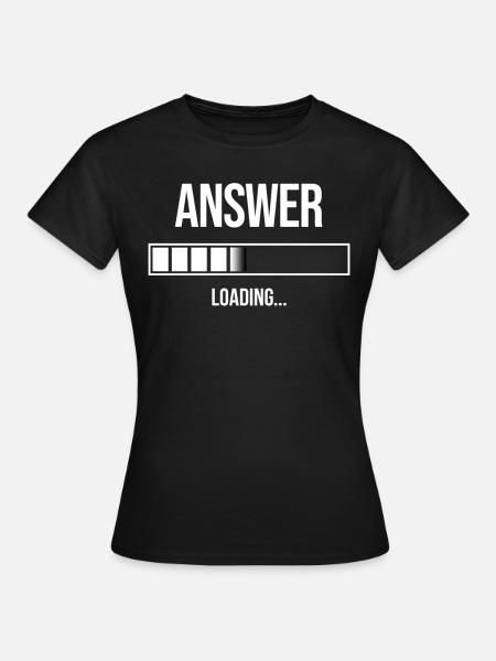 Student Gift Programmer Shirt Informatica - Vrouwen T-shirt - zwart