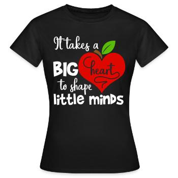 Teacher Teacher Gift Lecturer Lecturer Sweet Shirt - Women's T-Shirt - black - Front - AI Model Female 172 dark (172cm)