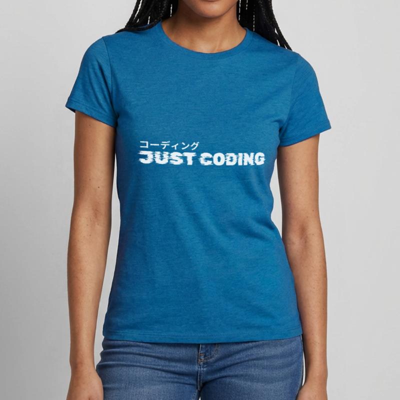 LUZILLION CODER COUTURE, JUST CODING Women's T-Shirt