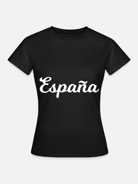 Spanien - Frauen T-Shirt - Schwarz