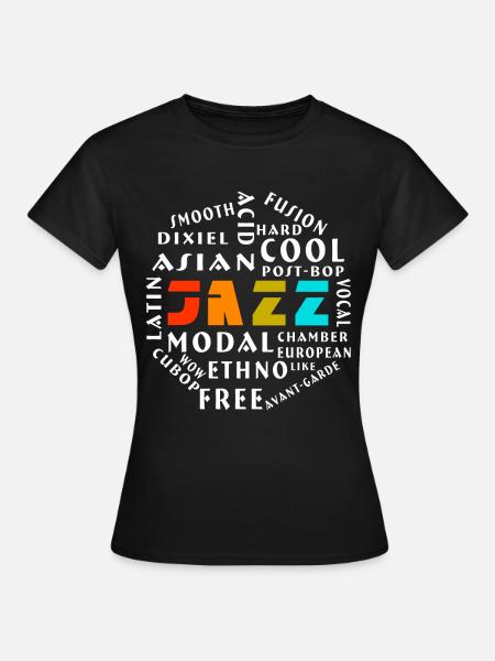 Jazzs style jazz jazz avec jazz - T-shirt Femme - noir
