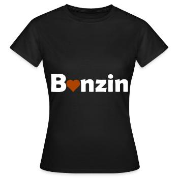 Essence et voitures - T-shirt Femme - noir - Devant - AI Model Female 172 dark (172cm)