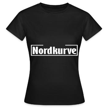 Stade de football Nordkurve - T-shirt Femme - noir - Devant - AI Model Female 172 dark (172cm)