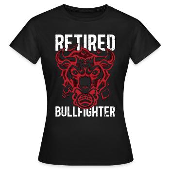 Bullfighting Retired Bullfighter Bullfight torero - Women's T-Shirt - black - Front - AI Model Female 172 dark (172cm)
