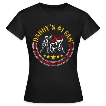 Arène #1 de l’arène #1 de la tauromachie - T-shirt Femme - noir - Devant - AI Model Female 172 dark (172cm)