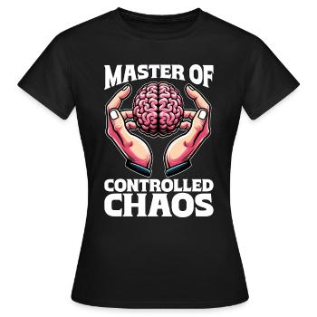 Behavioral Therapist Master Of Behavior Analyst - Women's T-Shirt - black - Front - AI Model Female 172 dark (172cm)