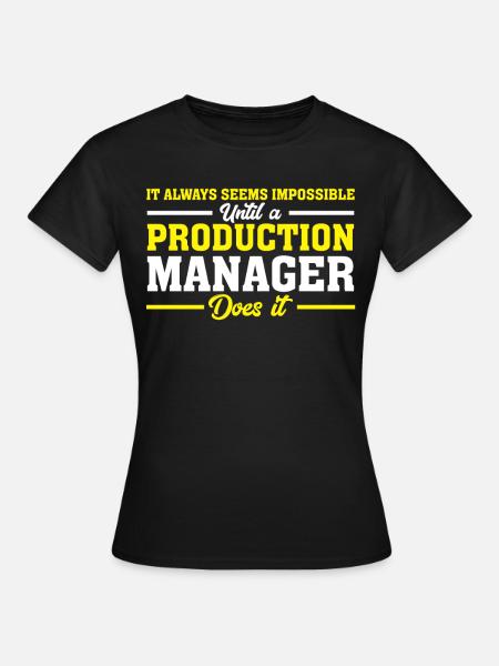 It Always Seems Impossible - Frauen T-Shirt - Schwarz