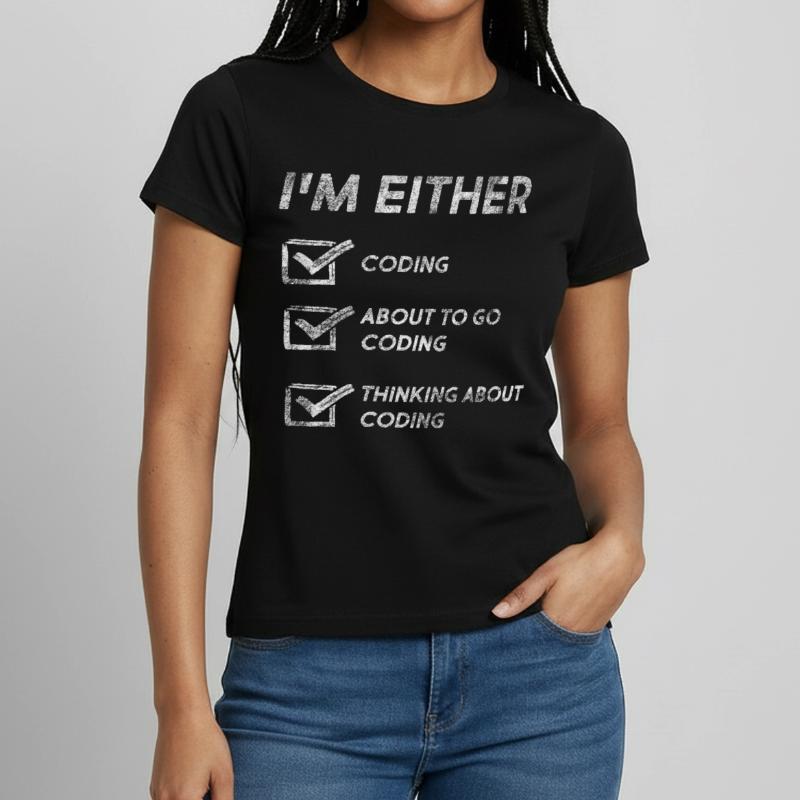Funny Coding Quotes Coding Love Coder Programmer Frauen T-Shirt