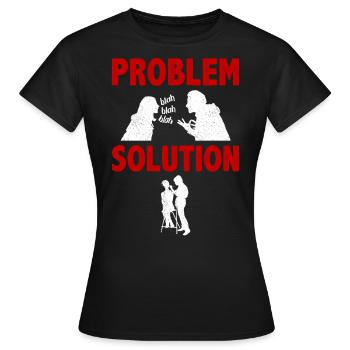 Makeup Art Makeup Artist Makeup Problem Solution - Women's T-Shirt - black - Front - AI Model Female 172 dark (172cm)