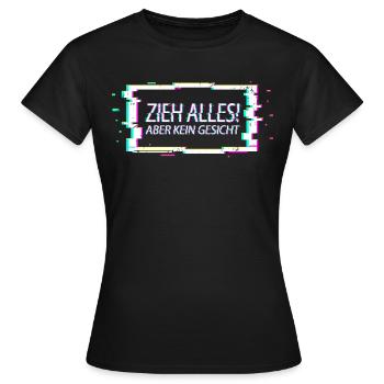 Musique techno - T-shirt Femme - noir - Devant - AI Model Female 172 dark (172cm)