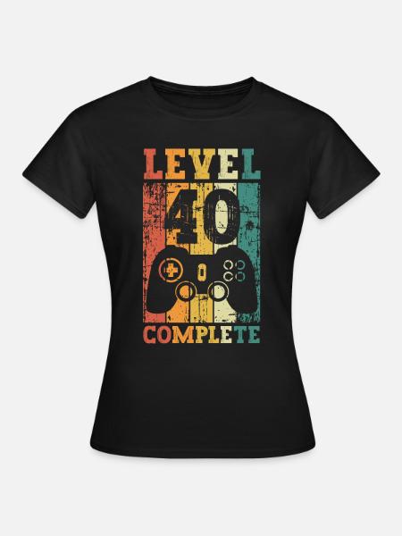40 jaar geleden was ik de snelste 40. - Vrouwen T-shirt - zwart