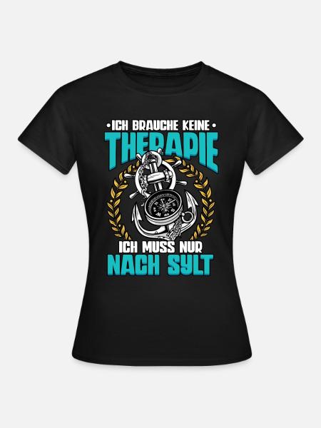 Sylt - Frauen T-Shirt - Schwarz