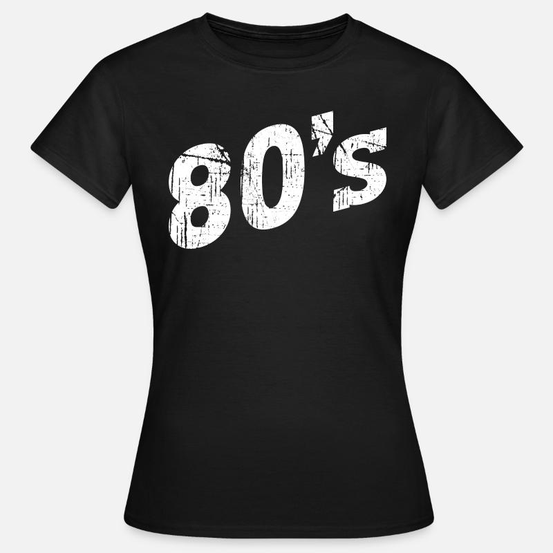 80s 80s - Women's T-Shirt - black