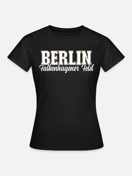 Berlin Falkenhagener Feld - Frauen T-Shirt - Schwarz