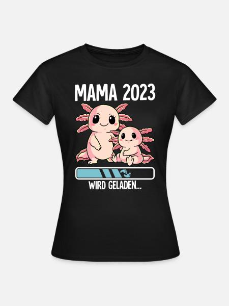 Werdende Mama 2023 - Frauen T-Shirt - Schwarz