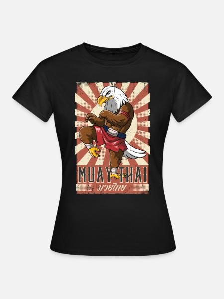 Muay Thai - Frauen T-Shirt - Schwarz
