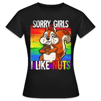 Pride LGBTQ Christopher Street Day Costume Pride - Women's T-Shirt - black - Front - AI Model Female 172 dark (172cm)