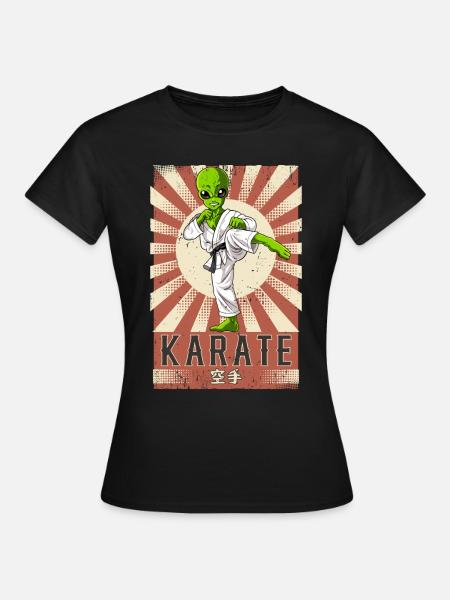 Karate - Frauen T-Shirt - Schwarz
