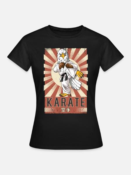 Karate - Frauen T-Shirt - Schwarz