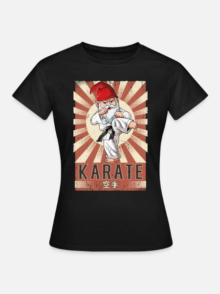 Karate - Frauen T-Shirt - Schwarz