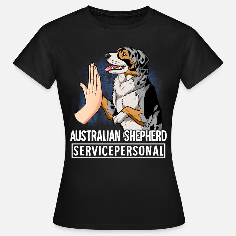 Australian Shepherd - Women's T-Shirt - black