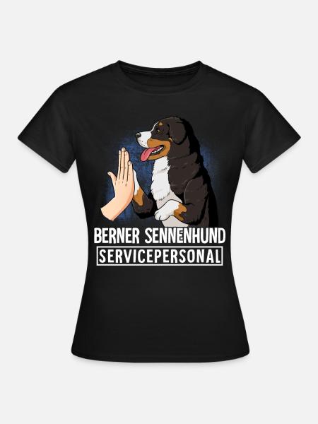 Bouvier bernois - T-shirt Femme - noir