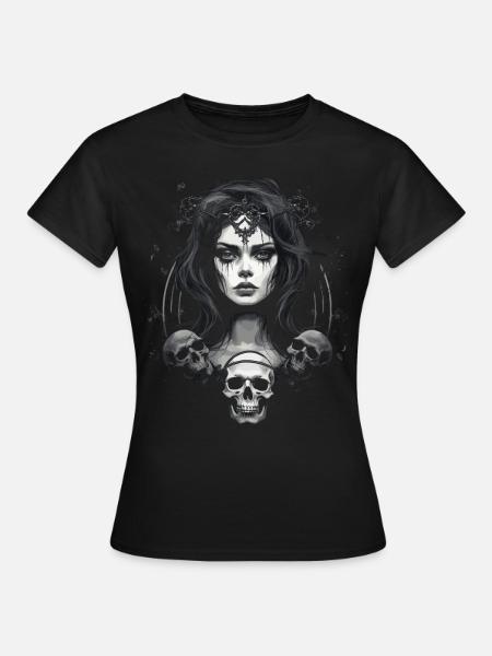 Gothic Ästhetik Goth - Frauen T-Shirt - Schwarz