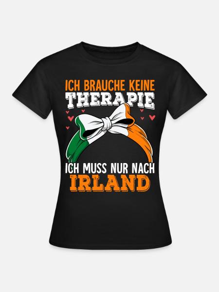 Irland - Frauen T-Shirt - Schwarz