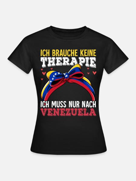 Venezuela - Frauen T-Shirt - Schwarz