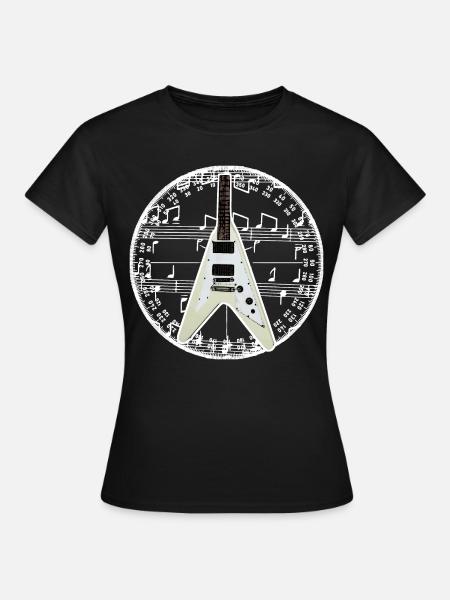 Heavy Guitar - Women's T-Shirt - black