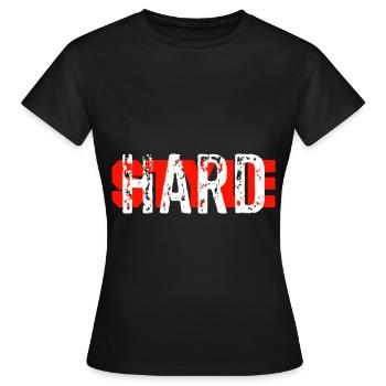 Hardstyle - T-shirt Femme - noir - Devant - AI Model Female 172 dark (172cm)