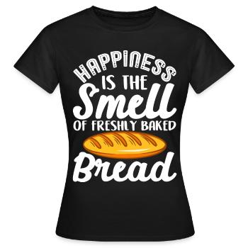 Bread Baking Bread Maker - Women's T-Shirt - black - Front - AI Model Female 172 dark (172cm)